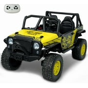 24V Ride On Toys Power - Wheels, 5AH 2-Seater Kids Electric Car with Remote Control, Bluetooth, Cuoote 4WD UTV Toy Vehicle for Boys Girls 3-8 Years